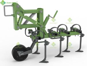 Razor row crop cultivator section with adjustable stand baru