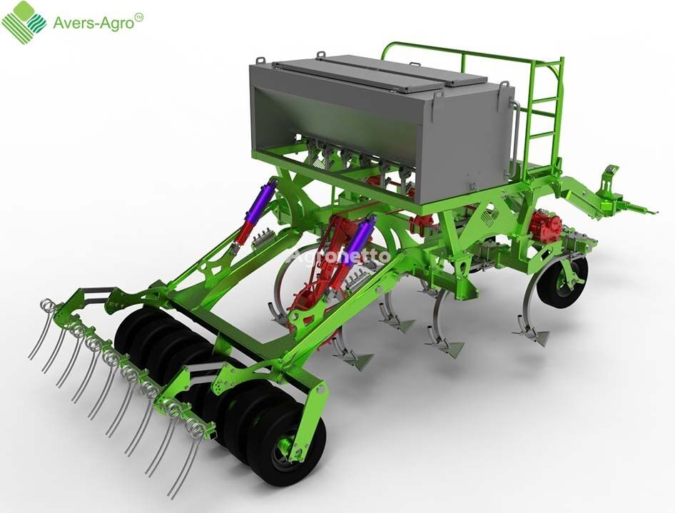 mesin penebar benih mekanis Drill anchor Green Plains ABM 2.4 baru