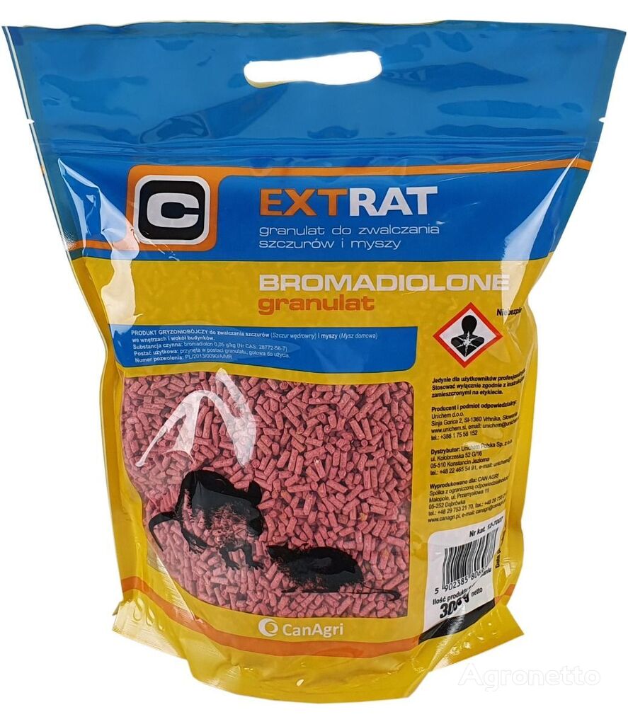 persediaan hewan peliharaan Trutka granulat na myszy szczury 3 kg Extrat bromadiolon