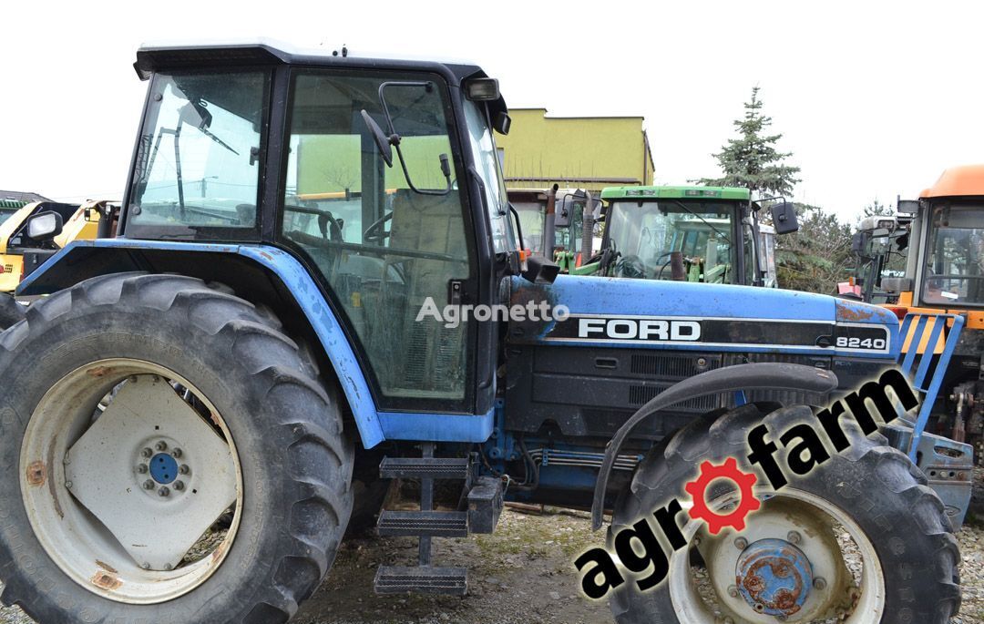 silnik skrzynia most oś zwolnica zwrotnica Ford 8240 7840 untuk traktor roda Ford 8240