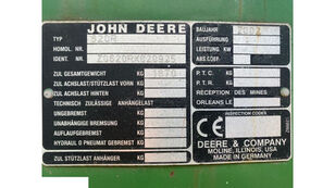 suku cadang sistem elektrik lainnya Ślimak untuk grain header John Deere 620r