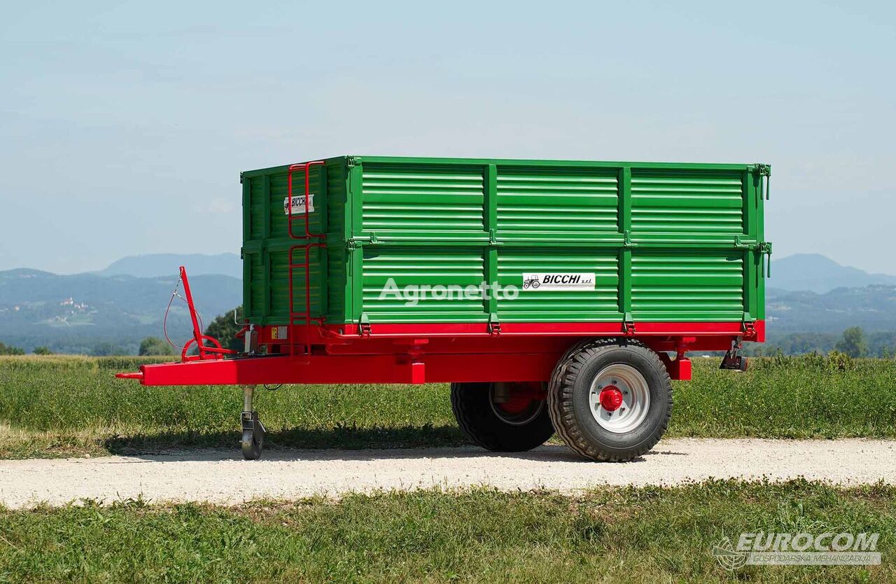 trailer traktor Bicchi PKE5T, Kmetijska Prikolica Enoosna baru