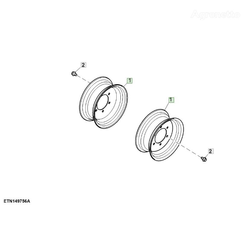 velg John Deere SJ28241 baru